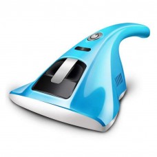 Anti-dust Mites Vacuum Cleaner, UV-C lamp Kills Bacteria, 300w Powerful suctions high Frequency Vibration, Capture Rate up to 99%-Baby Blue Colour